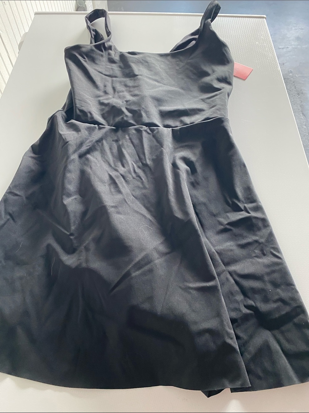 SPANX Black Active Dress with Shorts. Size medium. NWT.